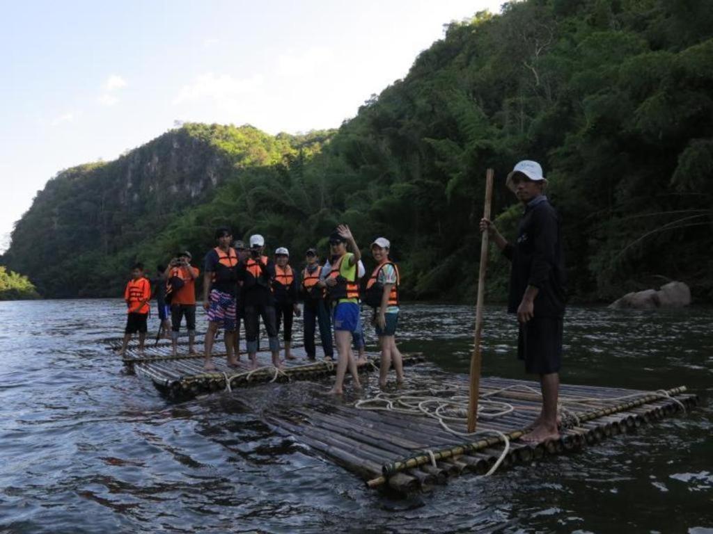 River Kwai Village Hotel Ban Kaeng Raboet Exterior foto