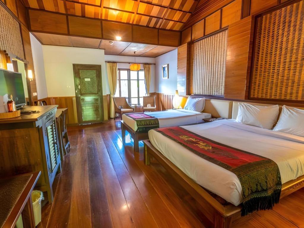 River Kwai Village Hotel Ban Kaeng Raboet Exterior foto